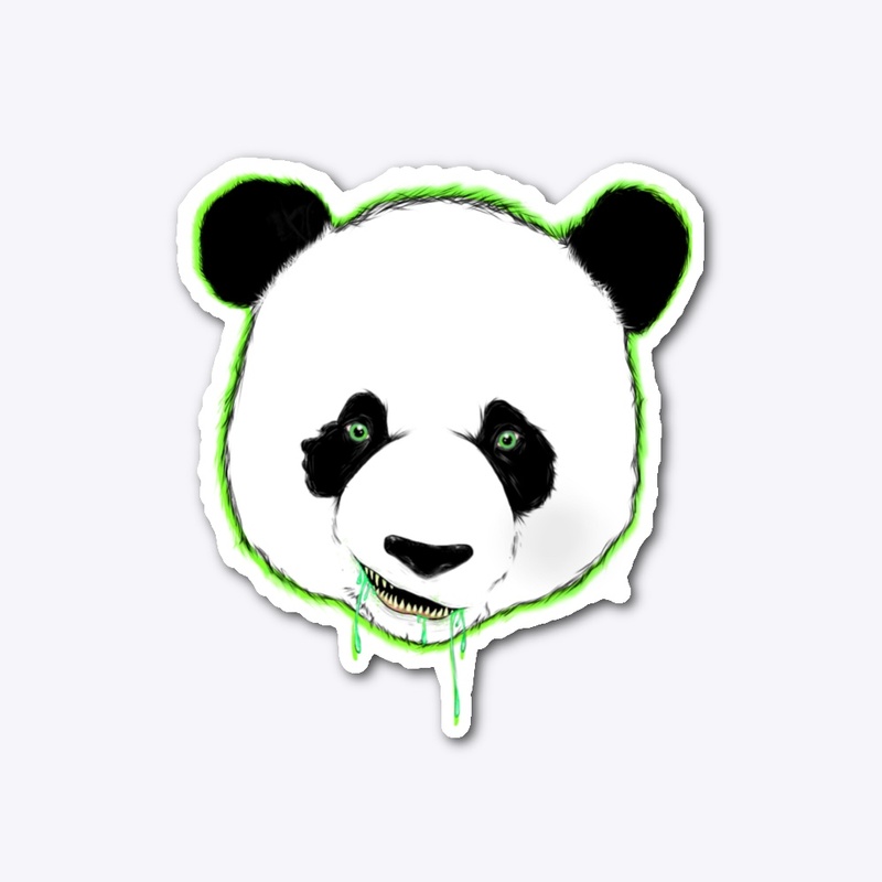 BioPanda Mugshot Sticker