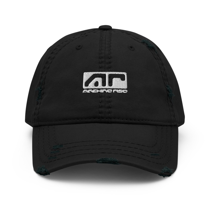 Machine Rise Cap White Logo