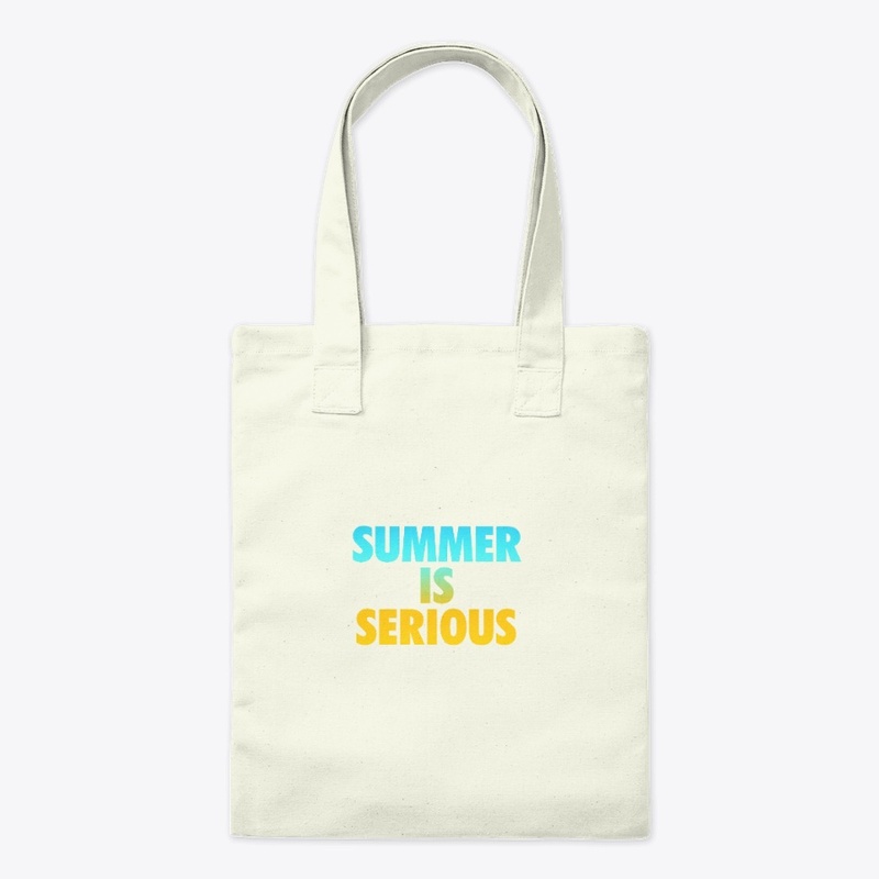 Summer is Serious | Blue - Orange