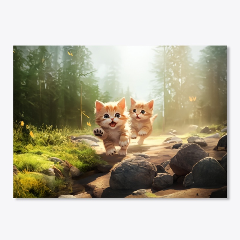 Happy kittens