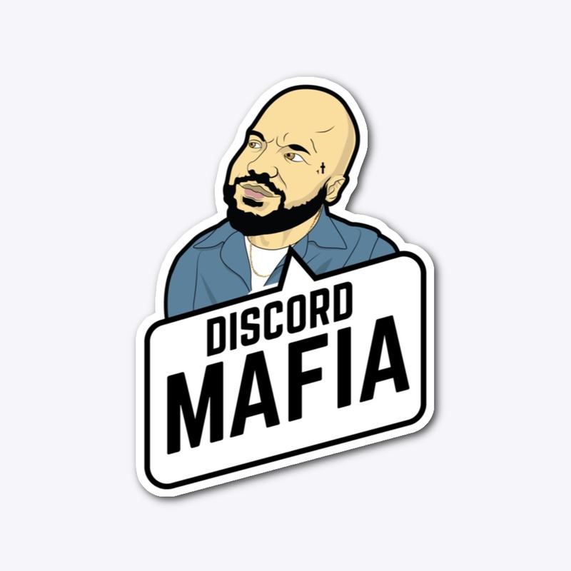 DISCORD MAFIA DIE CUT STICKER