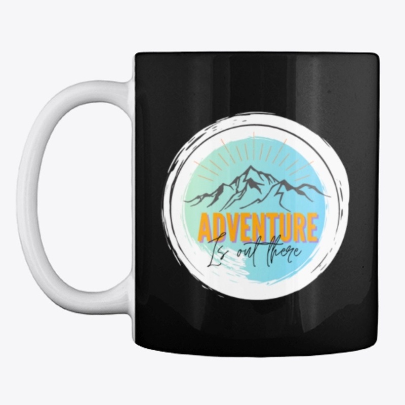 Adventure Is Out There | Orange Text