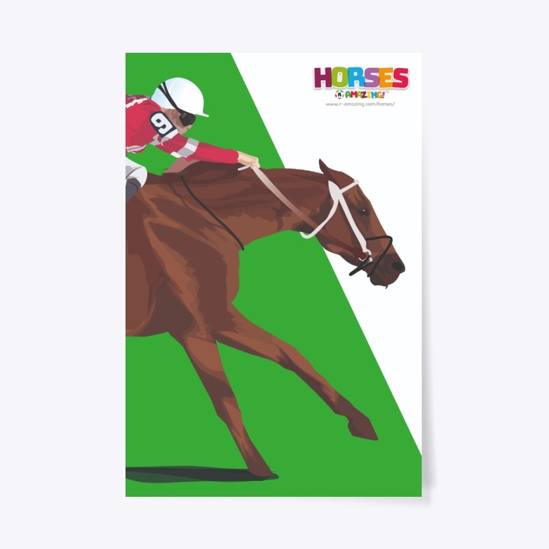 Race Horse – ‘R’ Amazing Poster