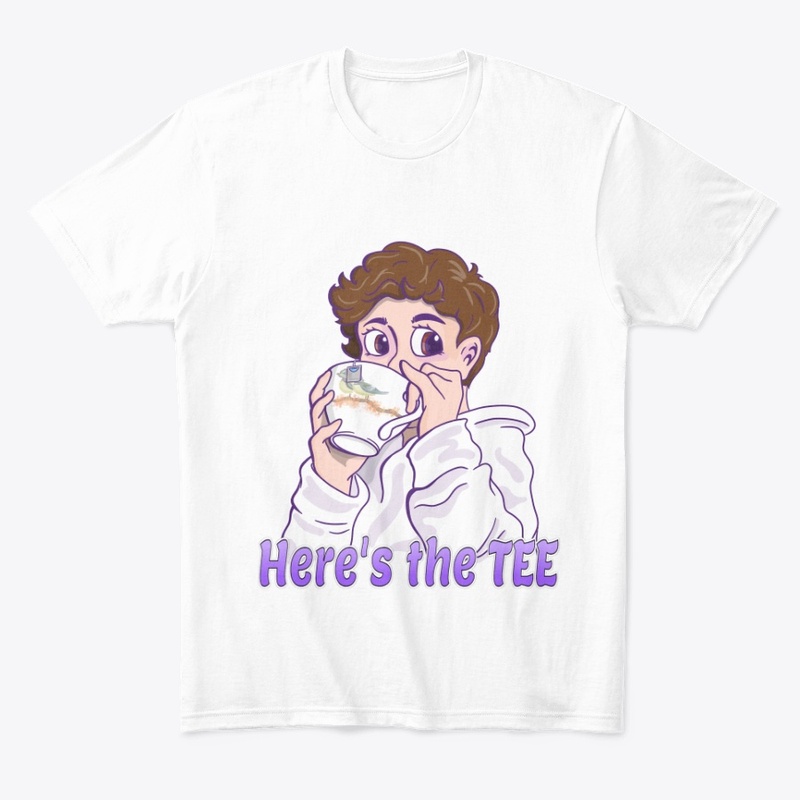 Here's the TEE - Brown Hair