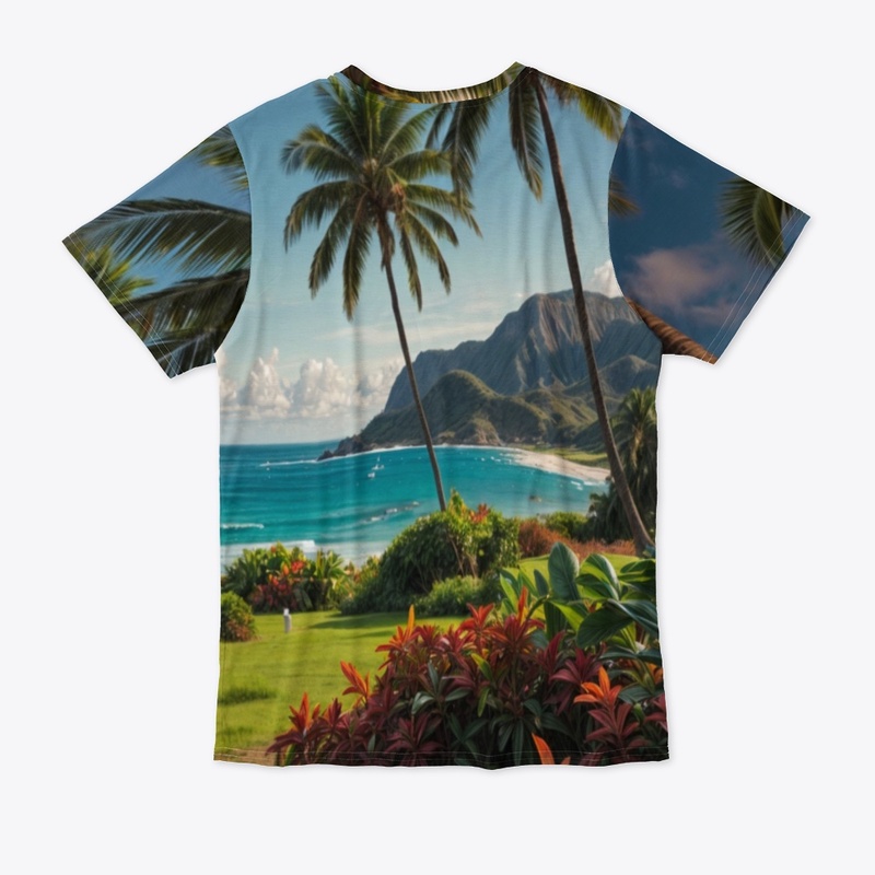 Hawaiian landscape,