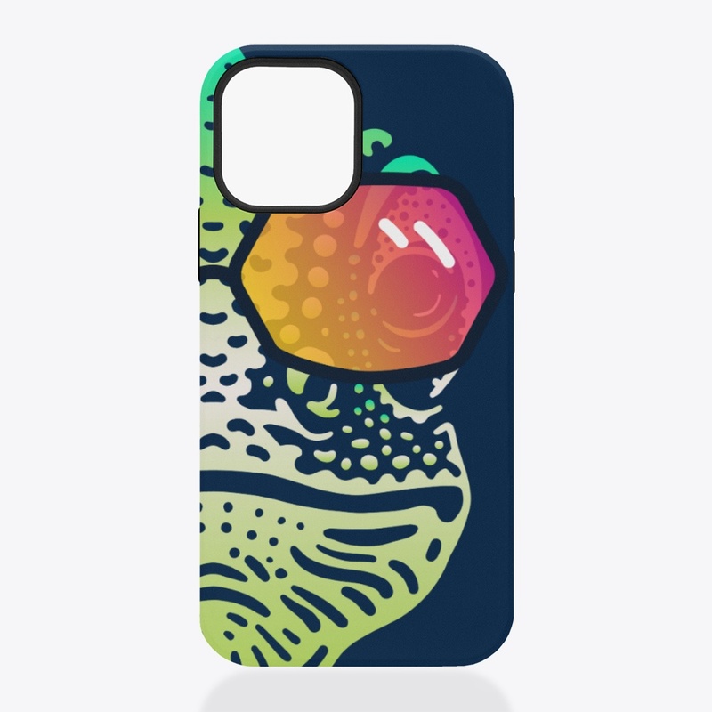 Cute Chameleon in Sunglasses (clr+sg02)