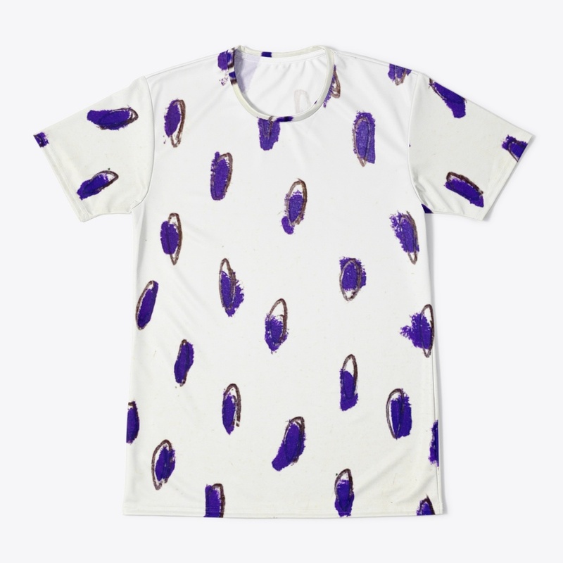 Abstract Purple Dots