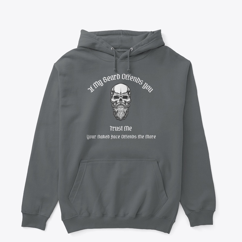 Bearded Skull, If My Beard Offends You