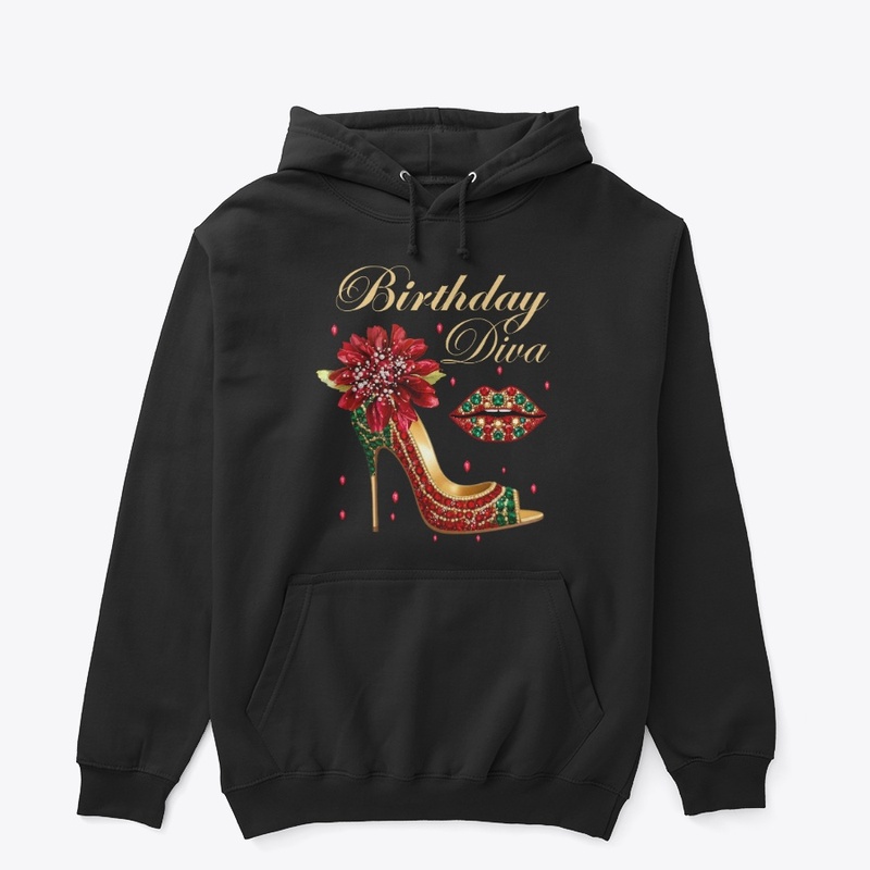 Birthday Diva Heels & Lips