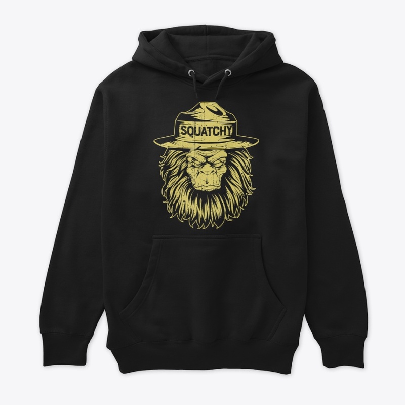 Squatchy with Hat - Bigfoot