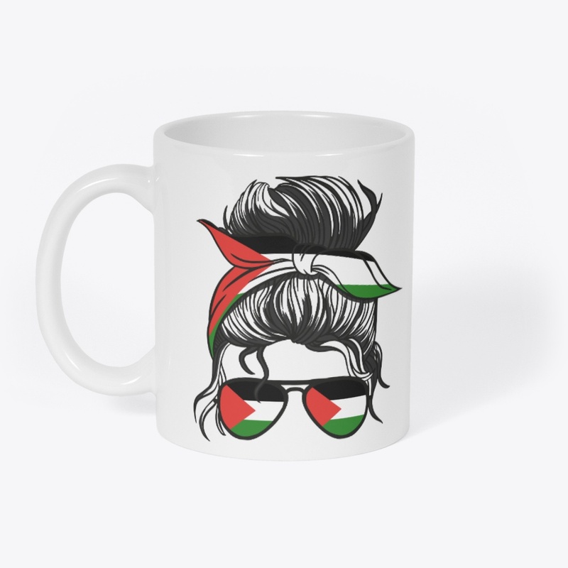  Palestine Palestinian Flag Girls
