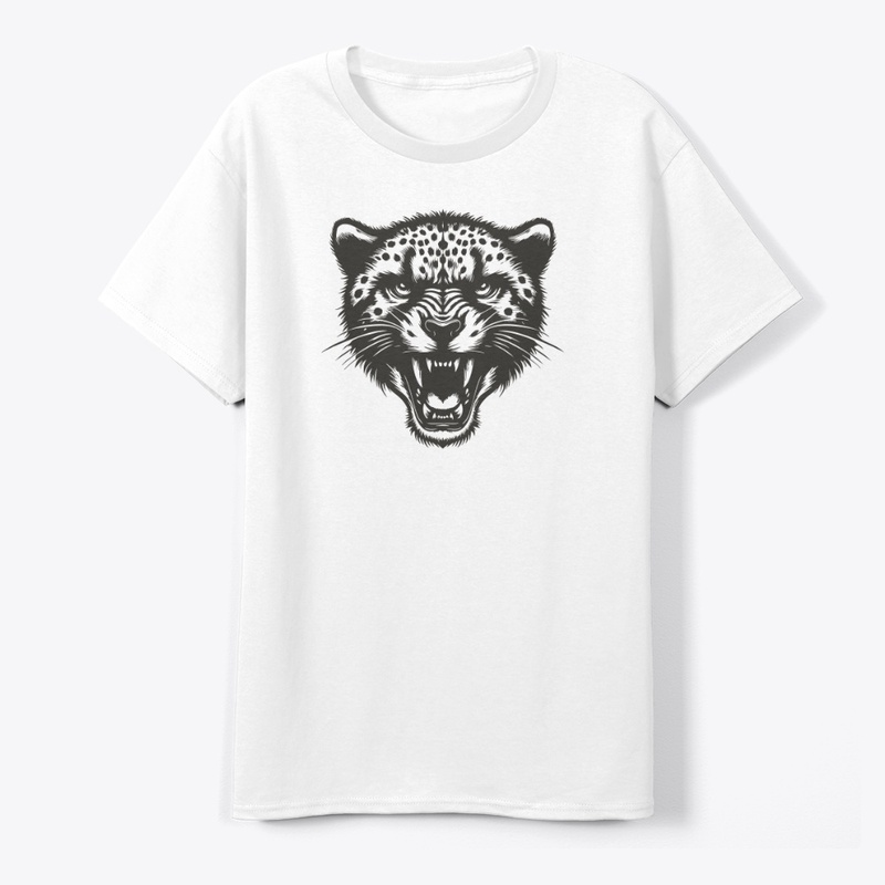 Powerful Cheetah Head Design