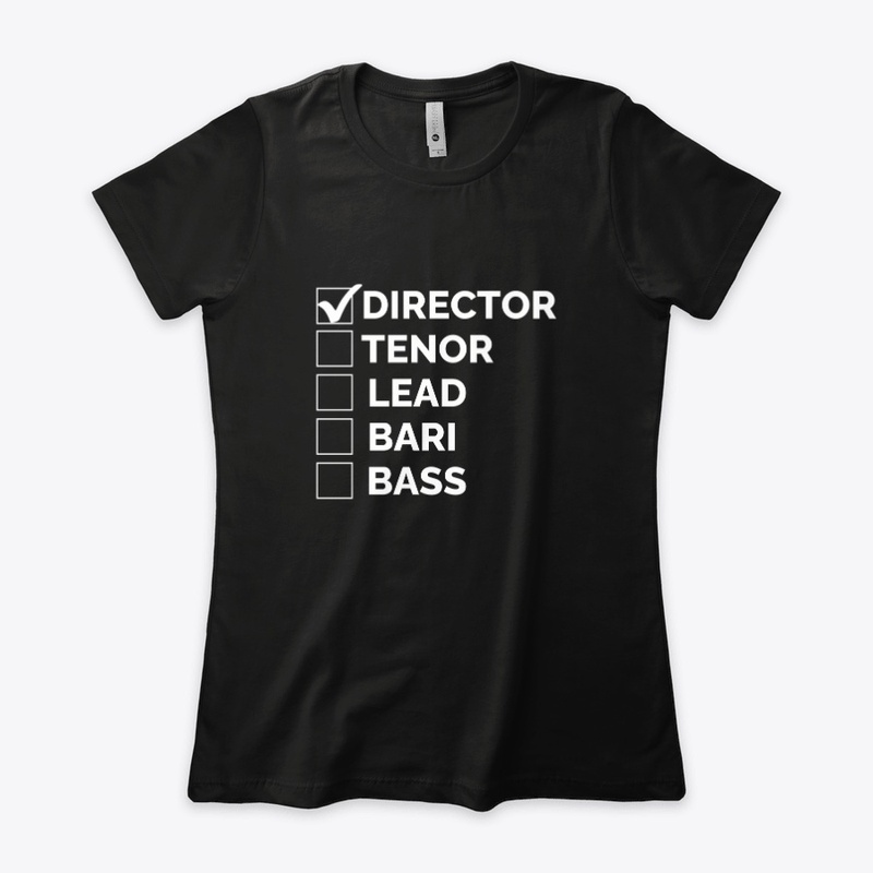 Block Director Check Mark White