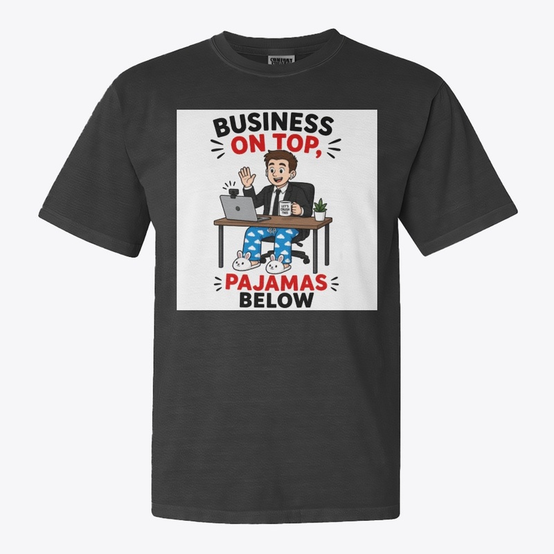 Business On Top Pajamas Below
