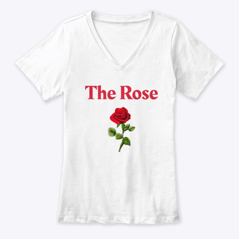The Rose Graphic Tee - Shirt (White)