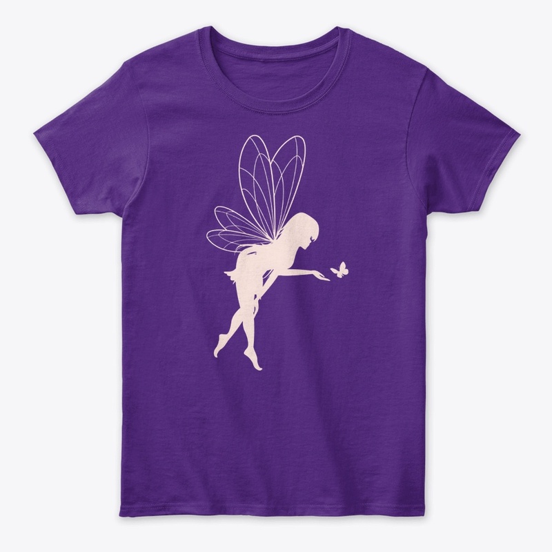 Whimsical Fairy Silhouette Tee
