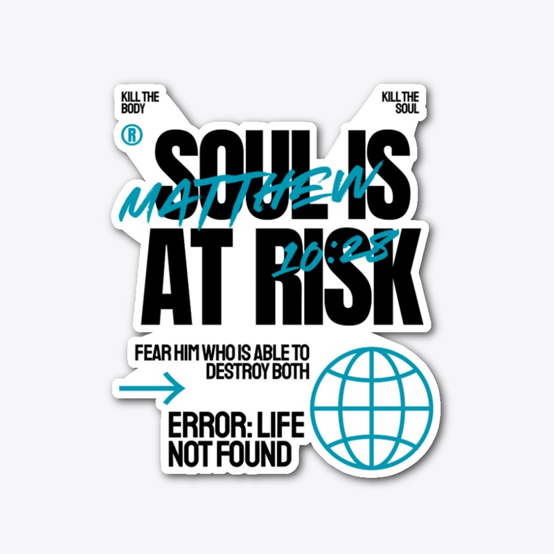 Soul is at Risk - Teal