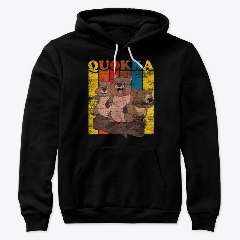 Retro Quokka - Aussie Cute Animal Lover
