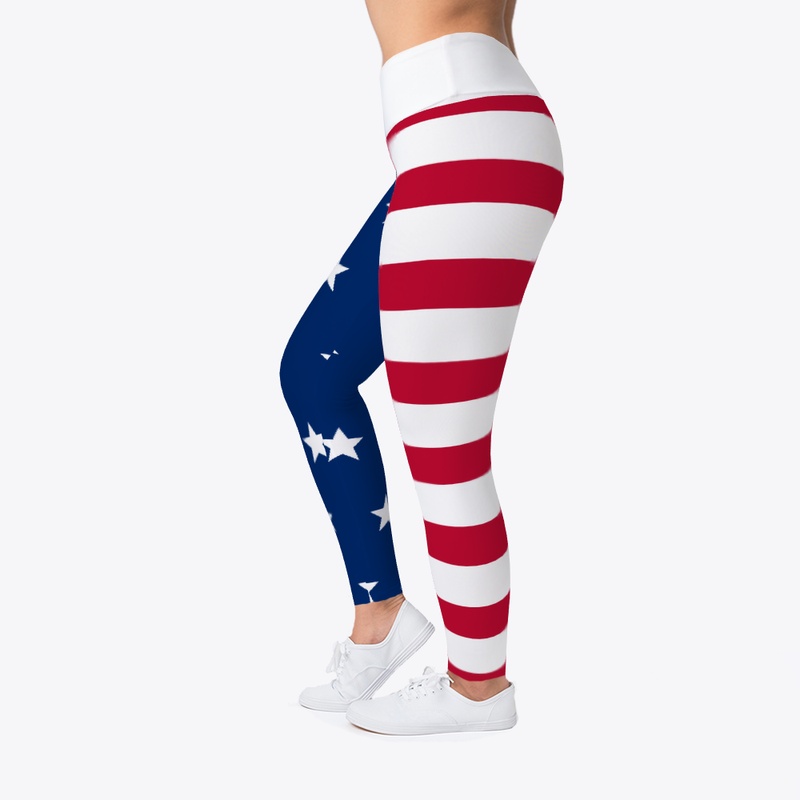 US Flag Leggings