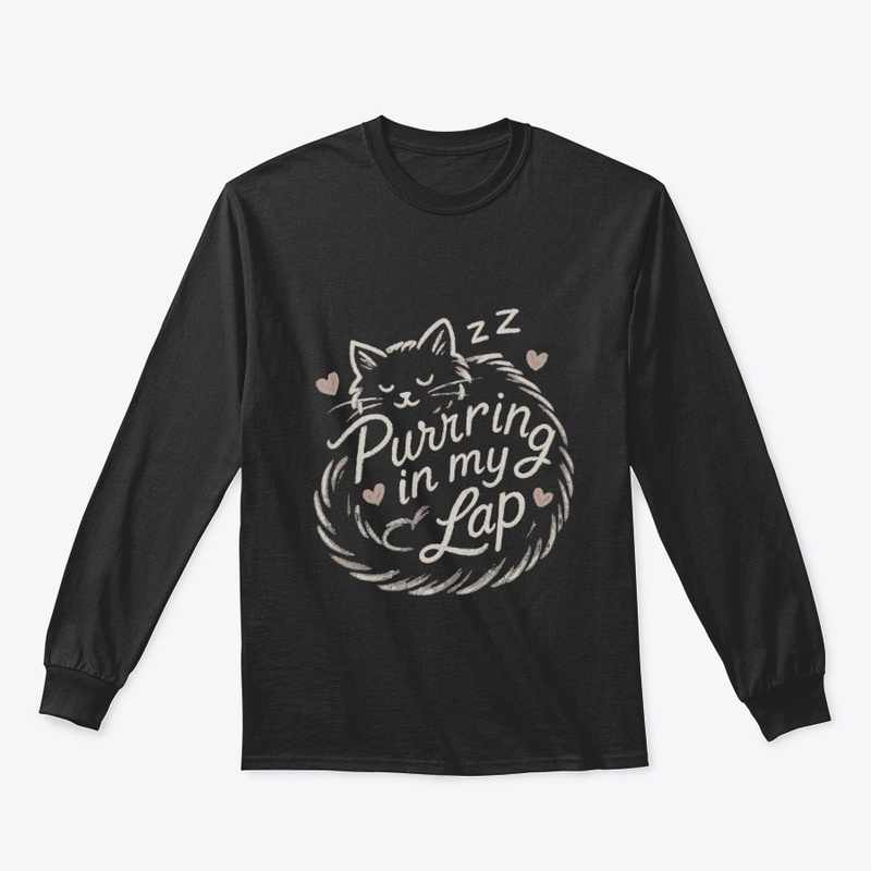 Purring in My Lap Cozy Cat Gift 