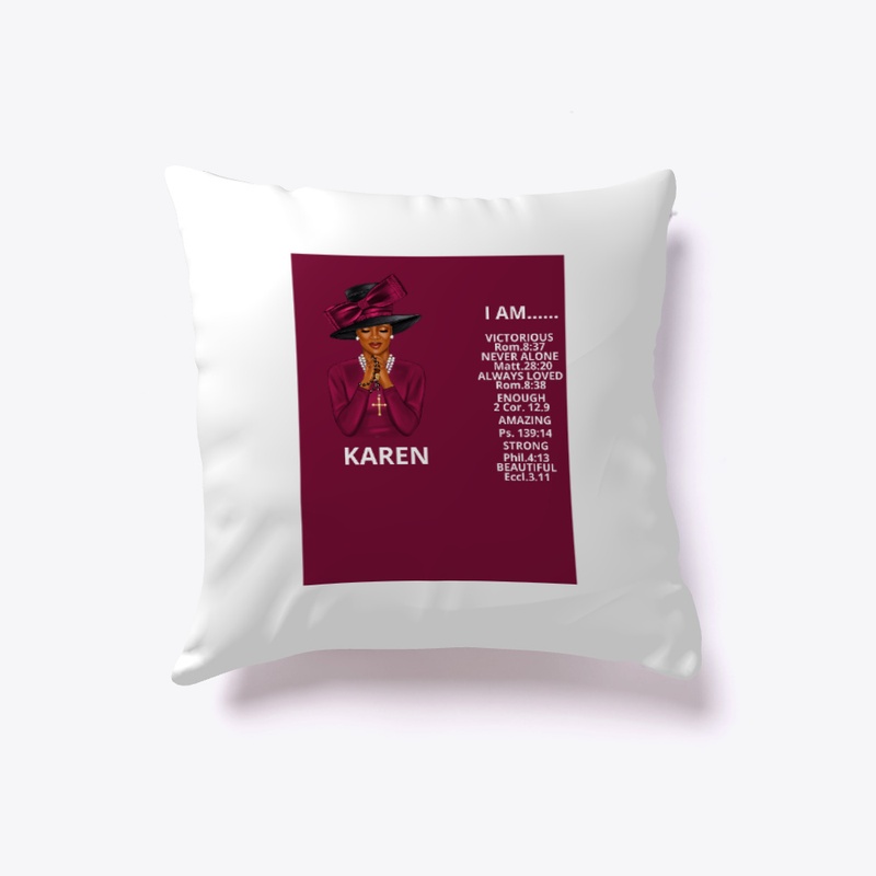 Customizeable "I AM" Products