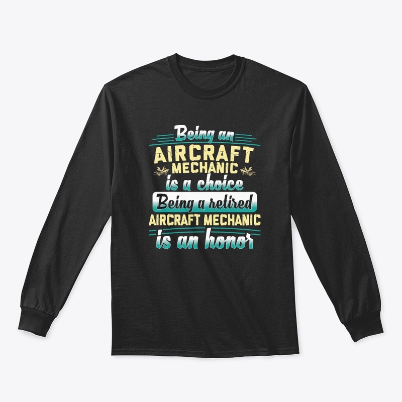 Retired Aircraft Mechanic Hoodie