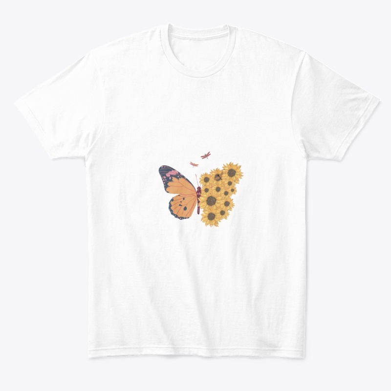 White Simple Nigeria Nature T Shirt