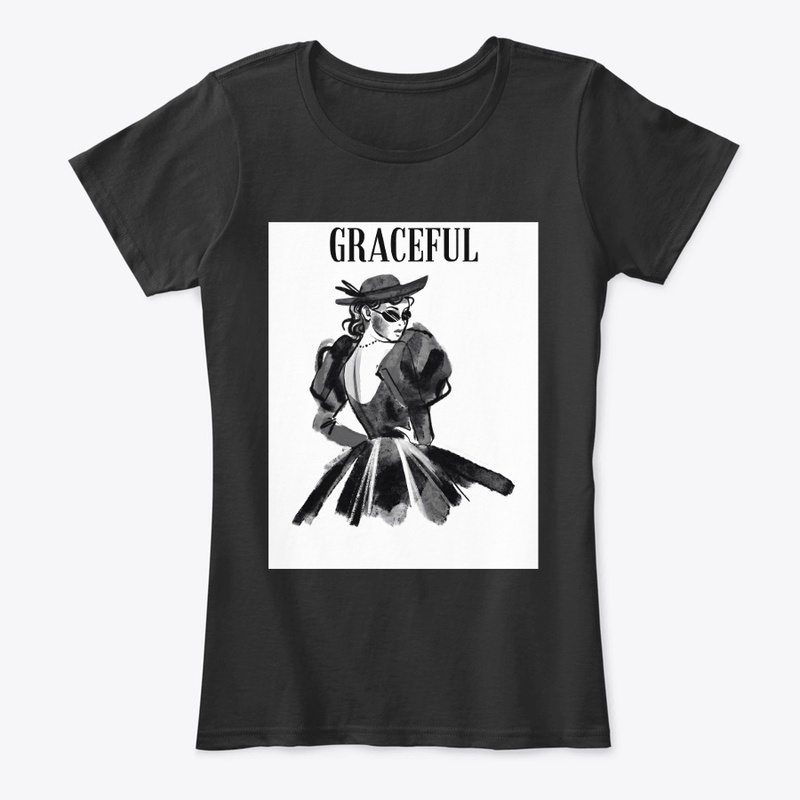 T-Shirt: GRACEFUL