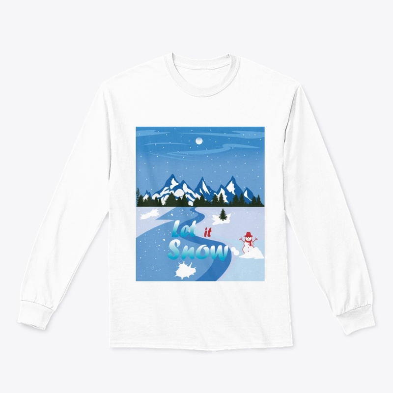 Let It Snow – Winter Festive T-Shirt