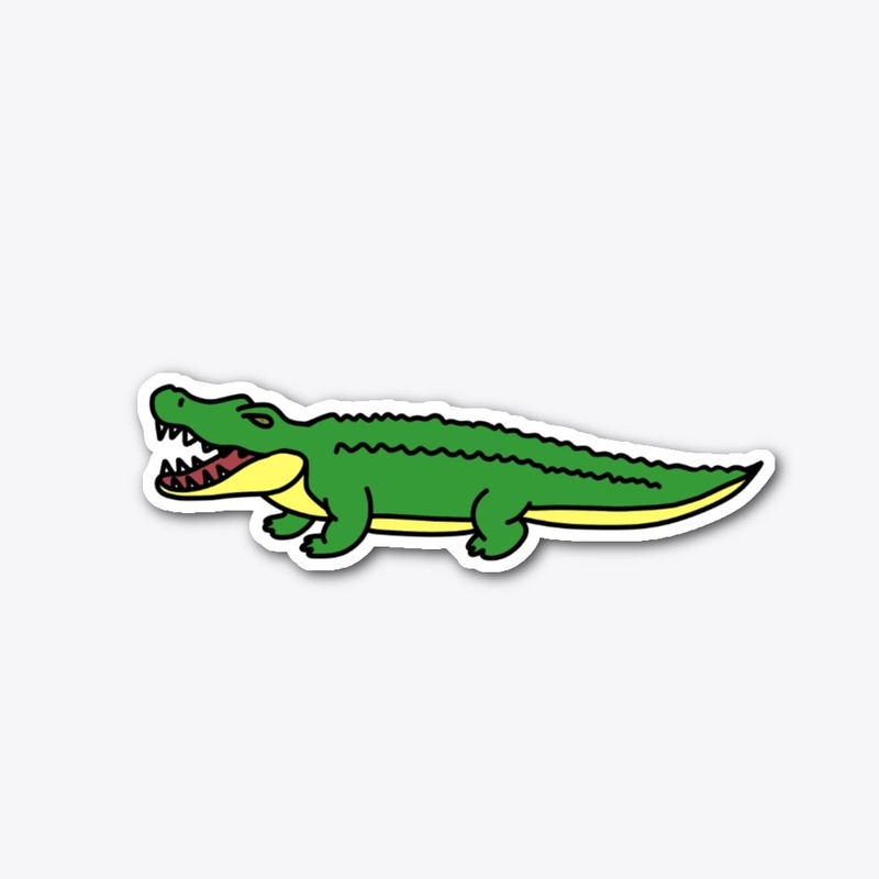 Crocodile Sticker 