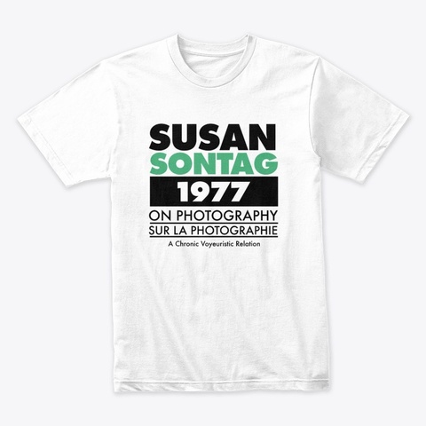 On Photography Mashup White T-Shirt Front