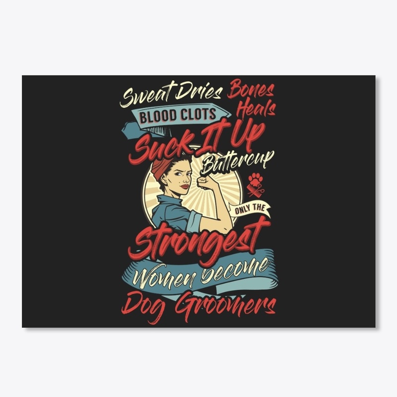Strong Dog Groomer Hoodie