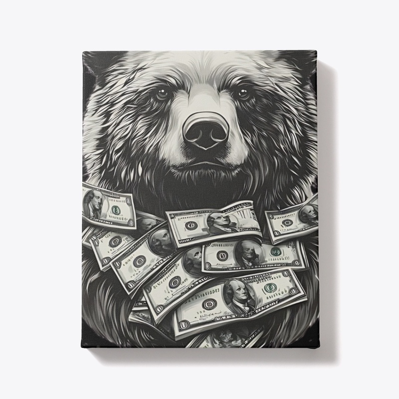 Money Bear – Fierce, Bold, and Loaded