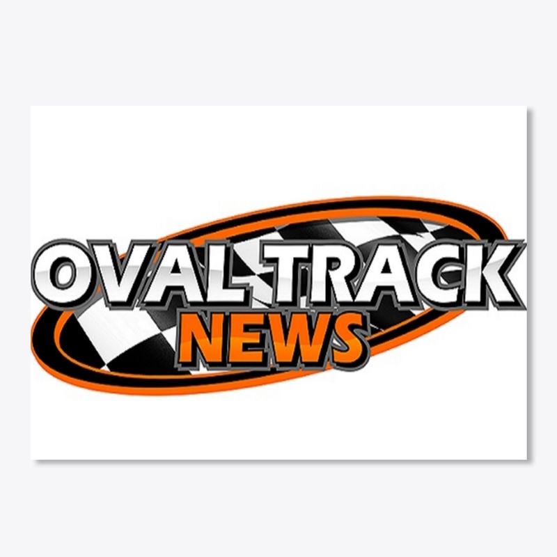 Oval Track News Sticker