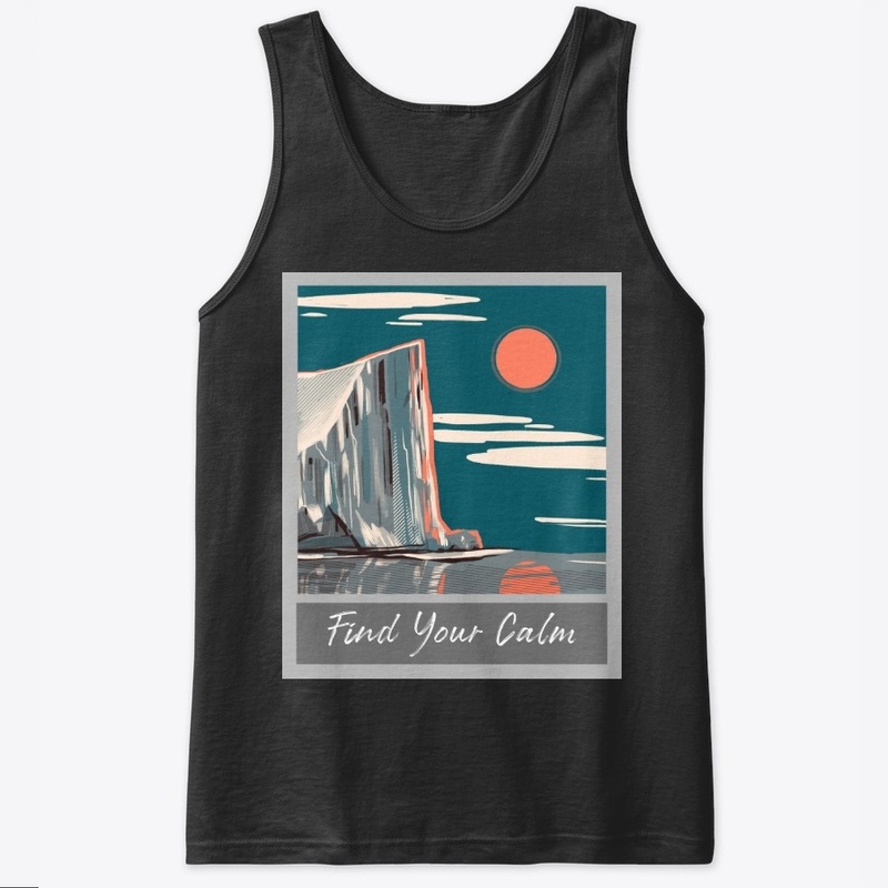 Find Your Calm Orange Sky
