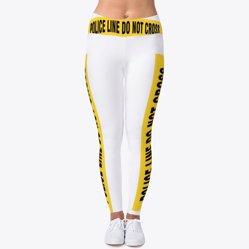 Caution, do not go behind the tape.