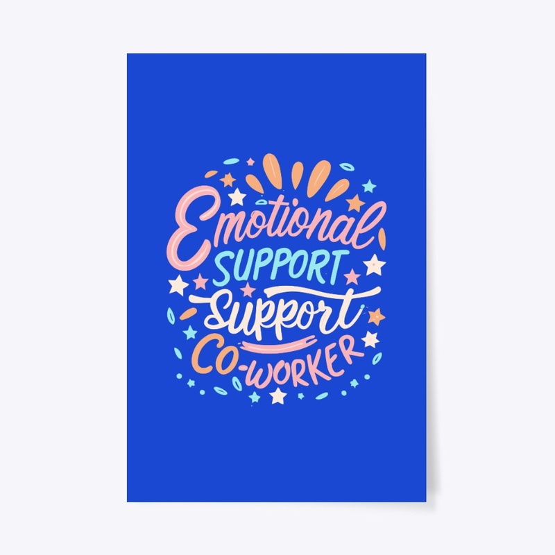 Emotional support co-worker