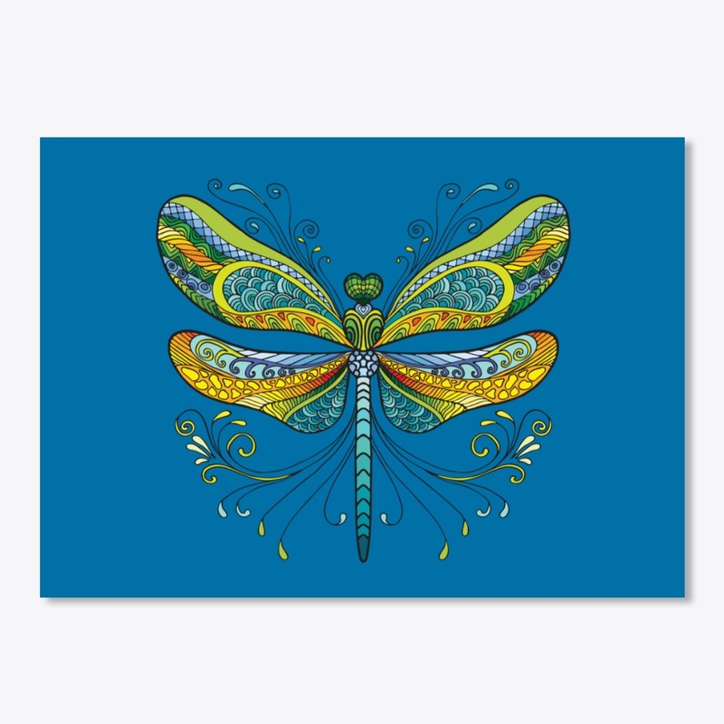 BEAUTIFUL DRAGONFLY