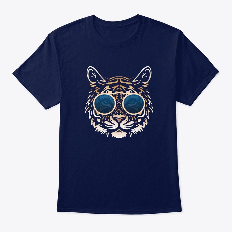 Cute Tiger in Sunglasses (Colored+sg08)
