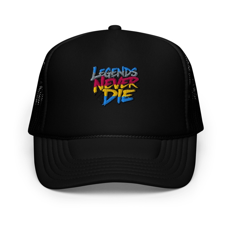 ✨ Legends Never Die – Cap Design