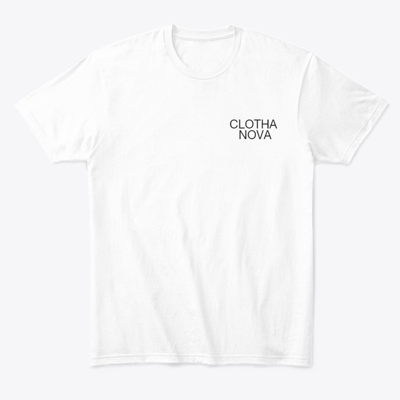  "Clotha Nova White Elegance Tee"