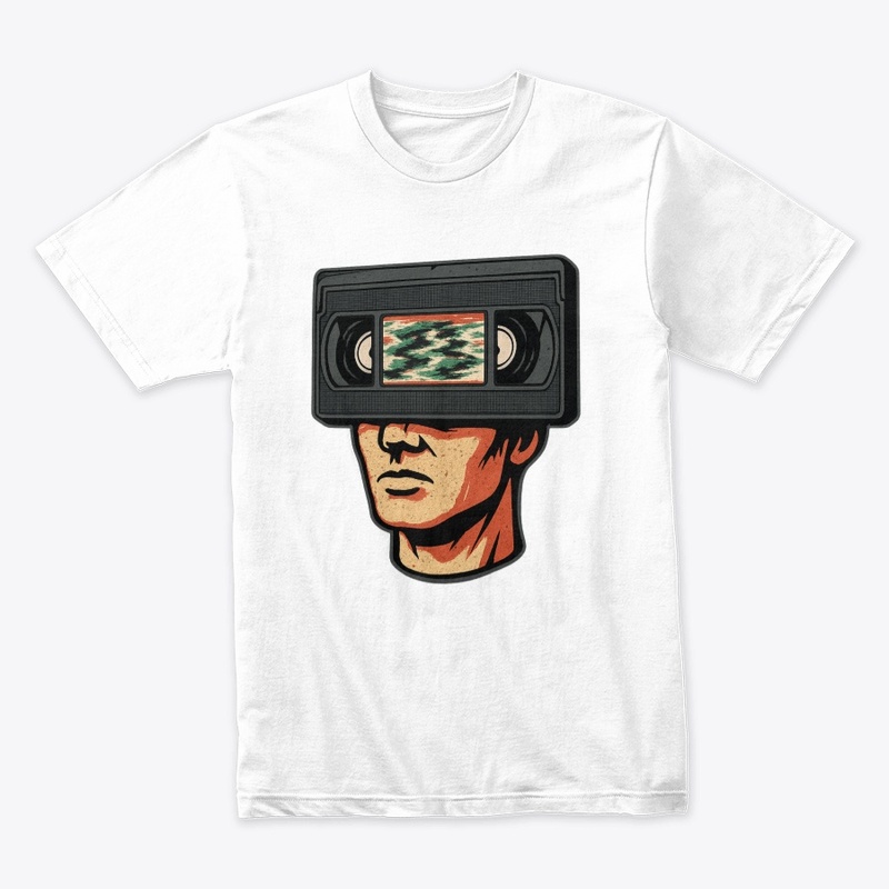 Tape Head (Retro VHS Horror Static)