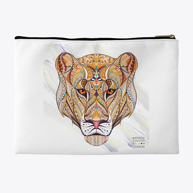 Ethnic Animal Collection: Lioness Graphi