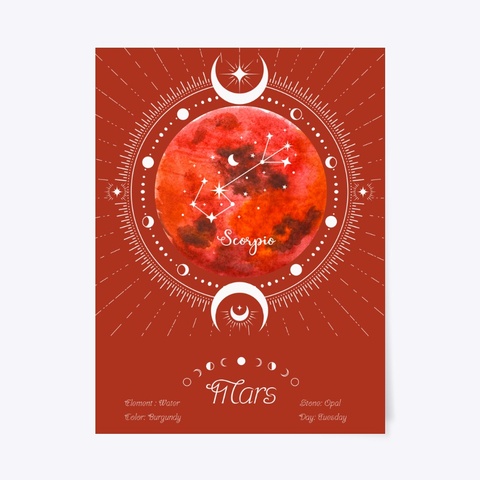 Horoscopes Collection Standard T-Shirt Front