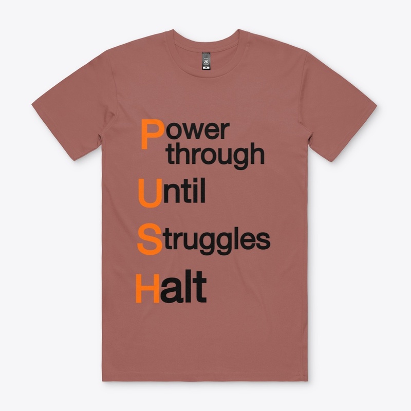 Power Through T-Shirt for Men