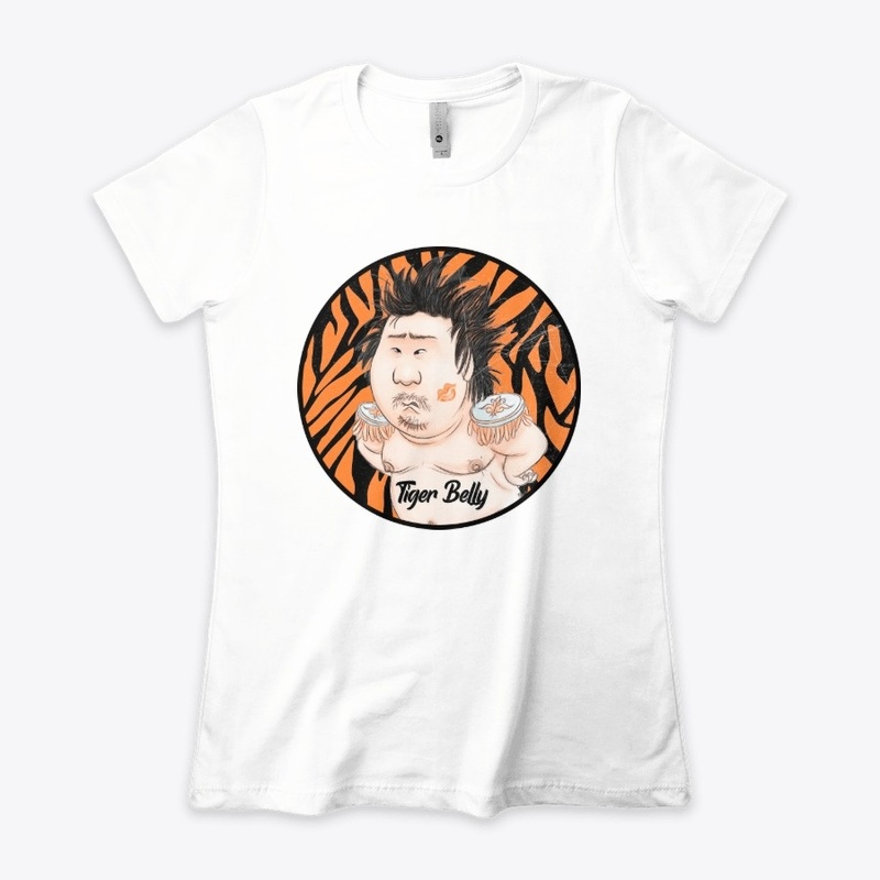 FUNNY TIGER BELLY
