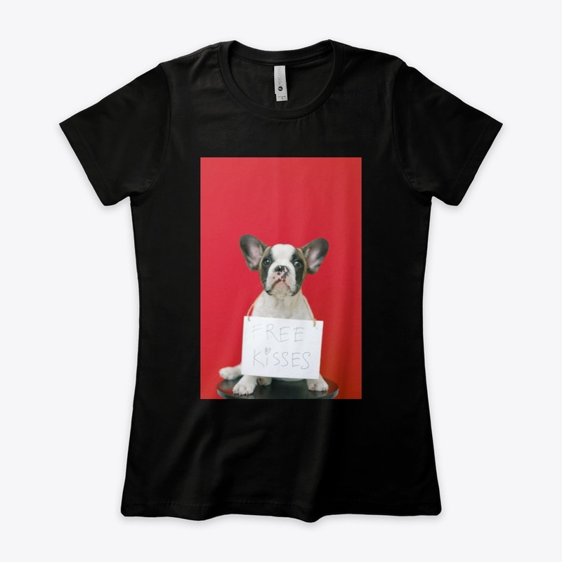 Free Kisses Dog T