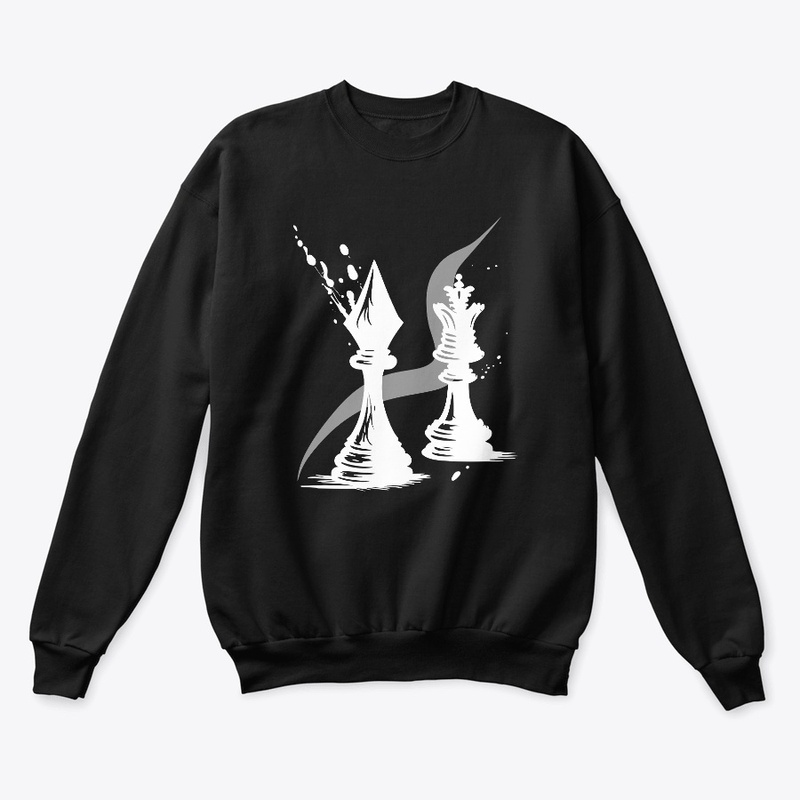 Chess Pieces spatter splash
