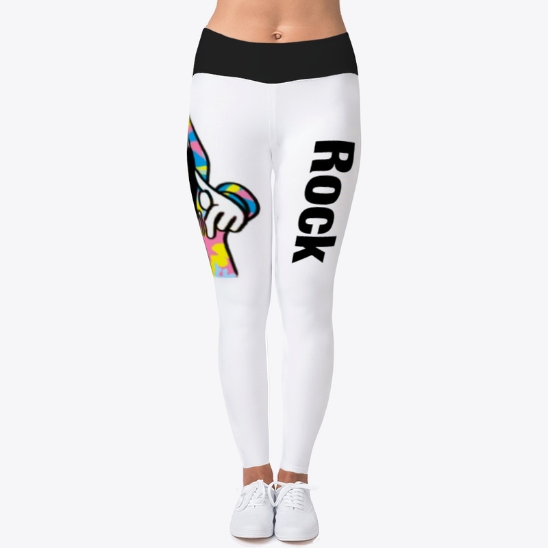 Hip Hop Print Leggings for Girls & Women