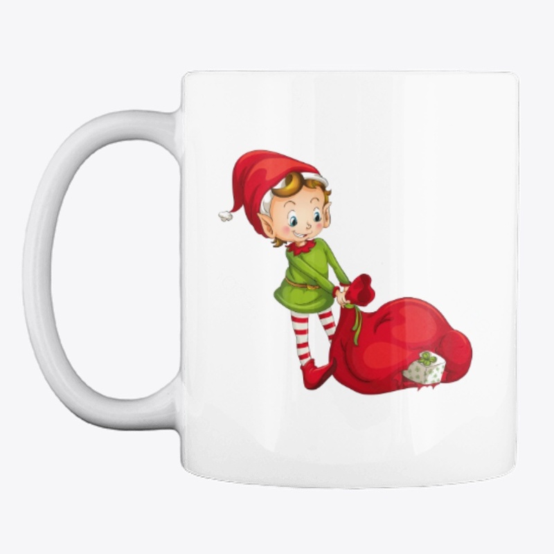 Santa Elf Mug 